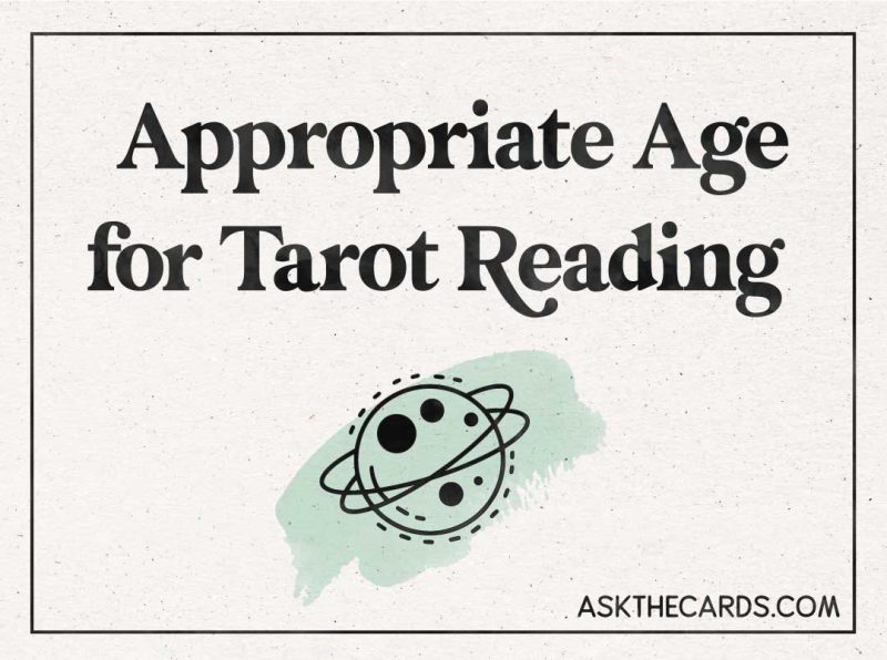 appropriate age for tarot reading