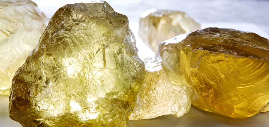 citrine crystals