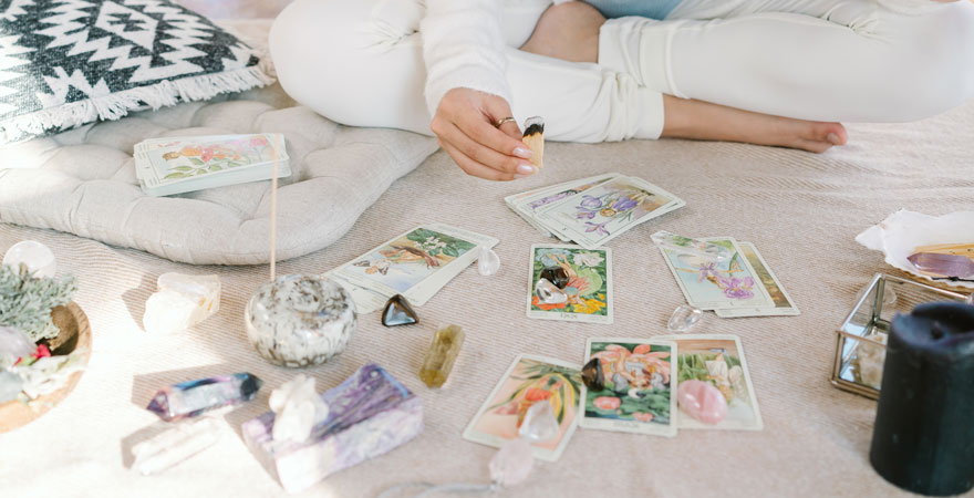 sacred space for tarot