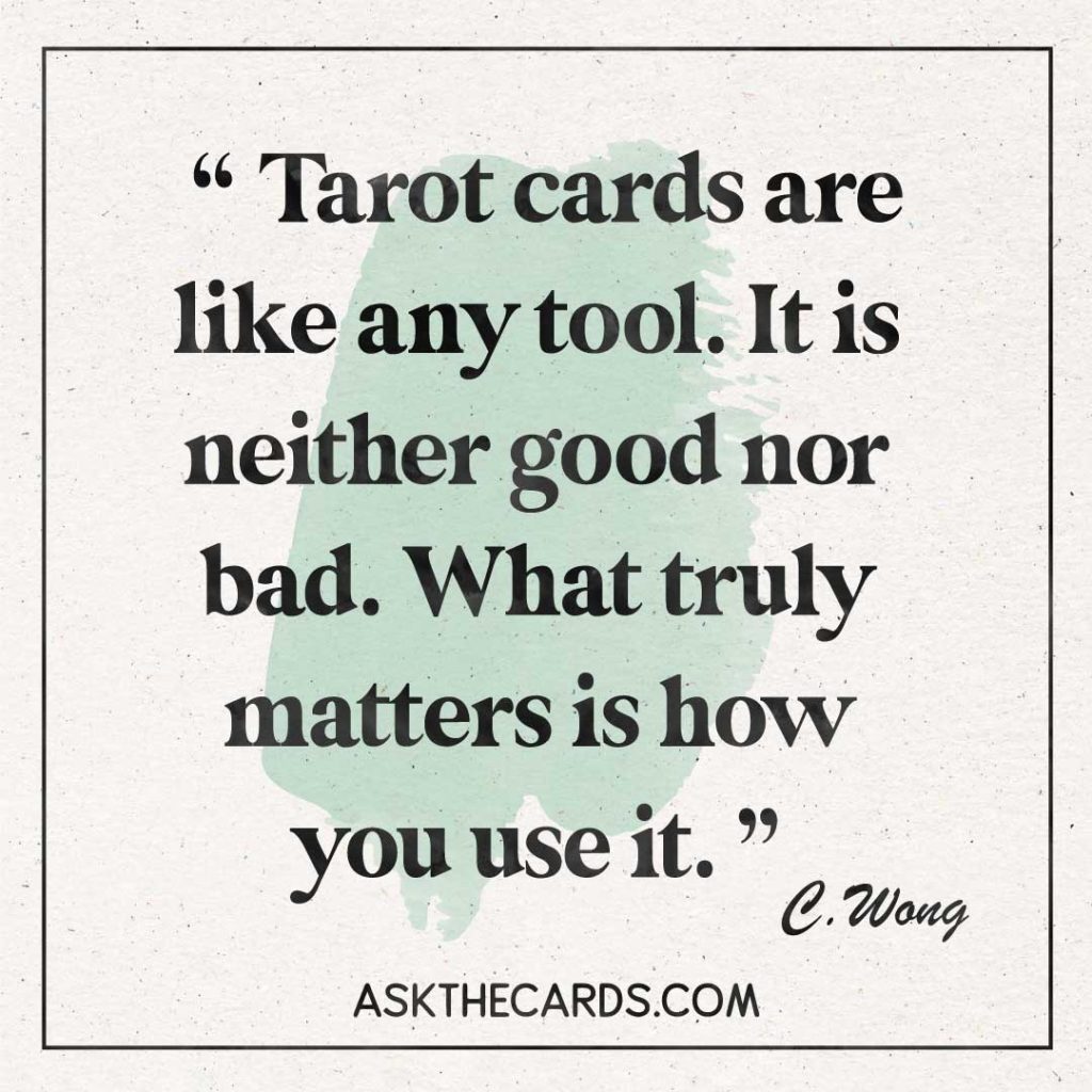 can tarot ruin your life quote 3