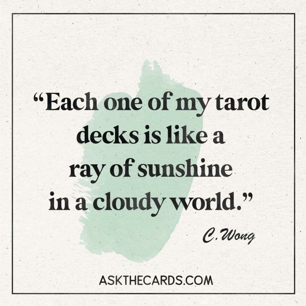 unusual things to do with tarot cards quote 5
